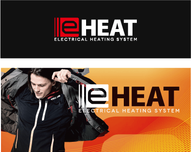モバイルバッテリーで可動する電熱ウェア「e-HEAT」シリーズを発表