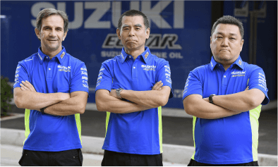 TEAM SUZUKI ECSTAR（MOTO GP）にチームウェアを供給