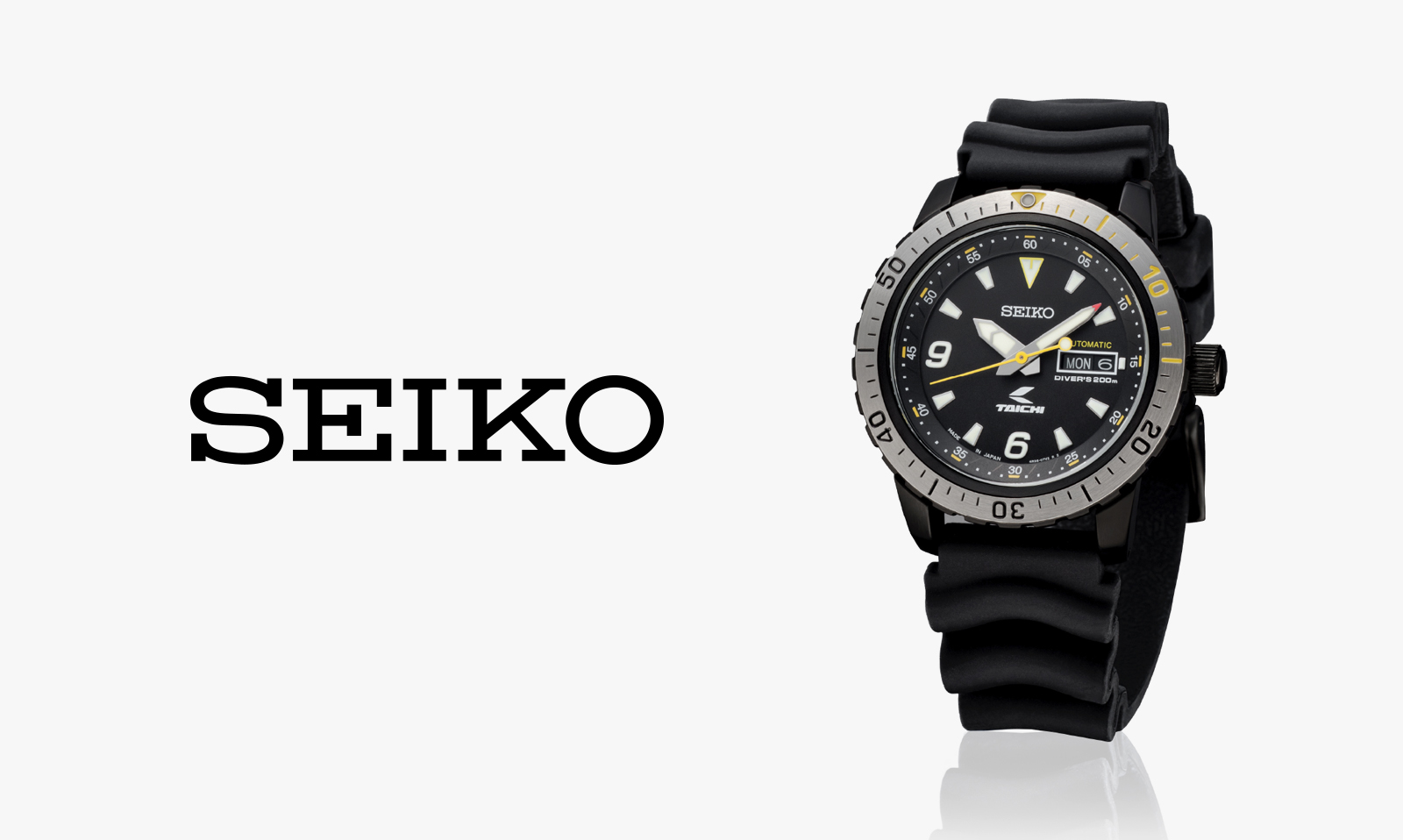 時計メーカーSeikoとのコラボレーションによるダイバーズウォッチを発売